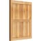Ekena Millwork Framed Board-n-Batten Shutters, Rough Sawn Western Red Cedar, 21 1/2W x 27H, PR RBF06S21X027RWR - alternate 2